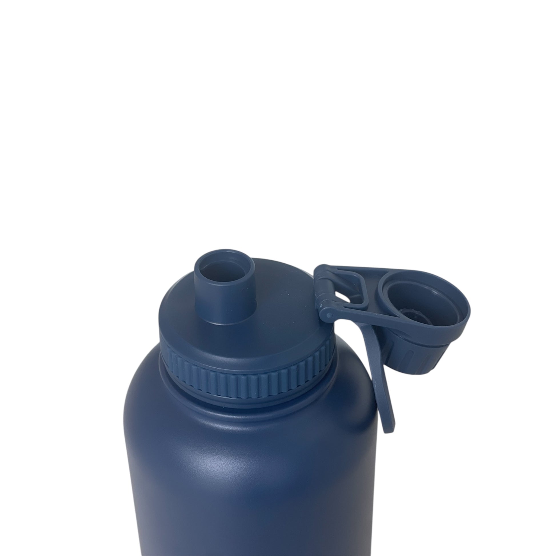 Harbour August 3-in-1 Dog Water Bottle with spout lid open, showing leakproof design and detachable bowls.